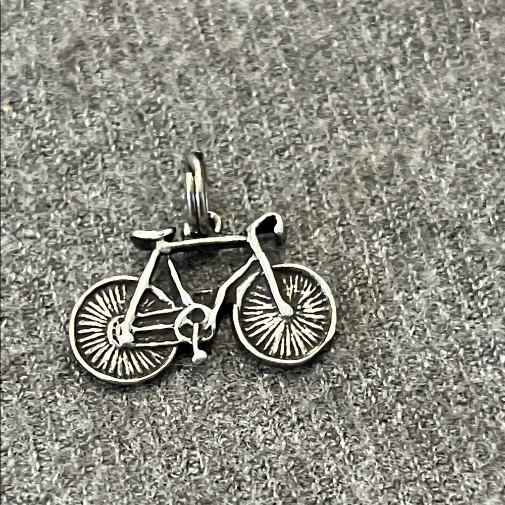 Sterling Bicycle Charm